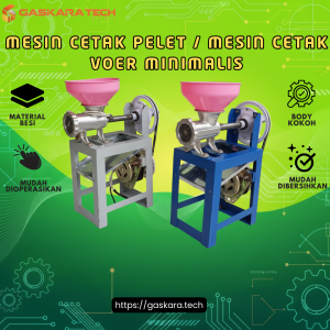 Mesin Cetak Pelet / Mesin Cetak Voer Minimalis