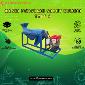 MESIN PENGURAI SABUT KELAPA tipe A
