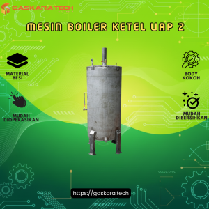 Mesin Boiler / Ketel Uap ( WATER TUBE BOILER ) STAINLESS STEEL